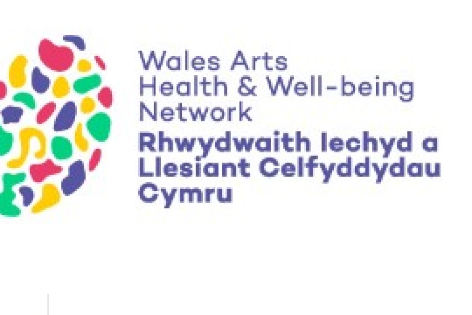 Wales Arts Health and Well-being Network logo
