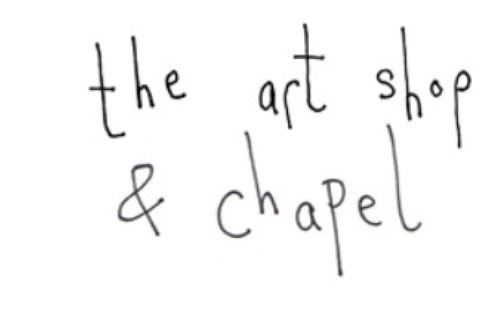 The Art shop and chapel logo