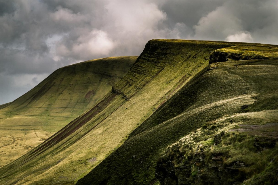 Photograph of Welsh mountain landscape