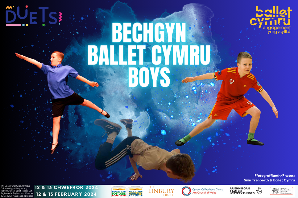 Ballet Cymru boys poster