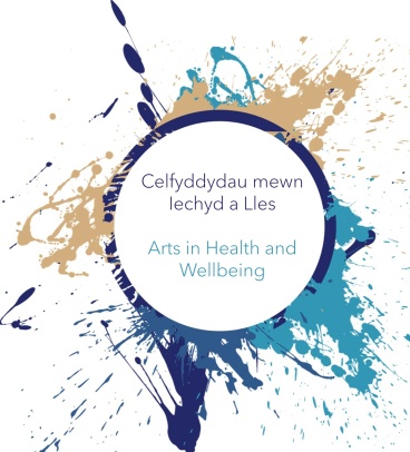 Logo - Arts in Health and Wellbeing / Celfyddydau Mewn Iechyd a Lles 
