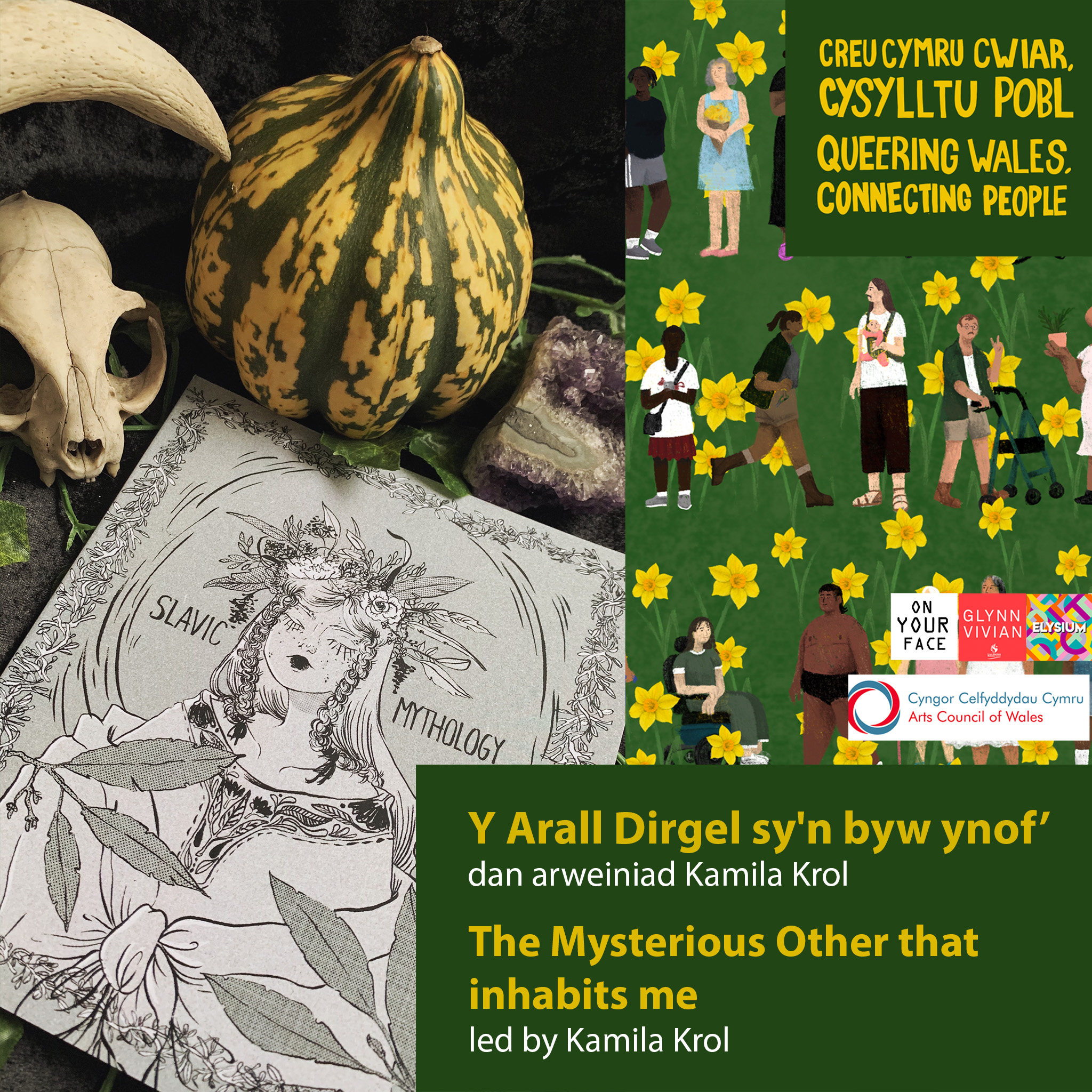 Poster advertising the event - Poster yn hysbysebu'r digwyddiad