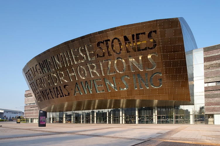 External photo of Wales Millennium Centre