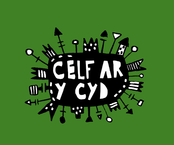 Celf ar y Cyd Logo