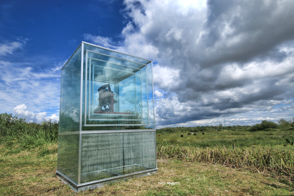 Art Installation in a field