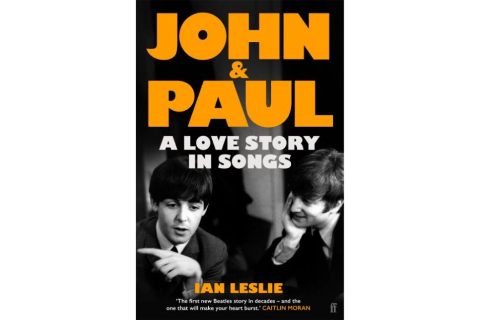 Book cover/Clawr llyfr: John & Paul: A Love Story in Songs by Ian Leslie
