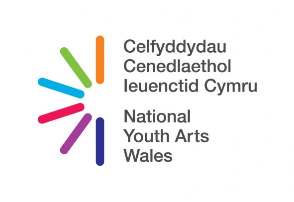 Logo - Celfyddydau Cenedlaethol Ieuenctid Cymru | National Youth Arts Wales 