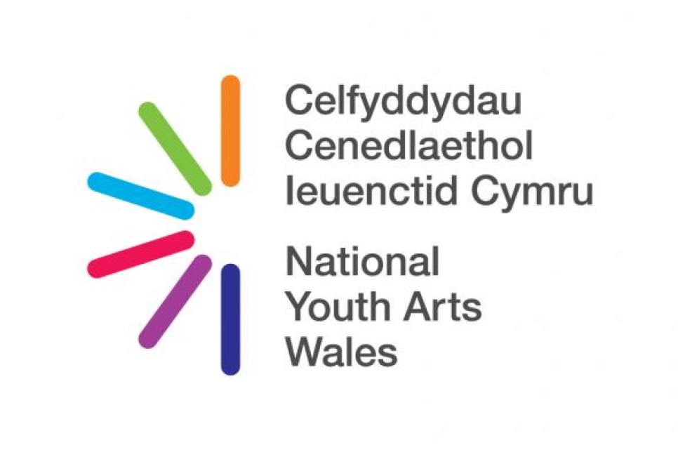 Logo - Celfyddydau Cenedlaethol Ieuenctid Cymru | National Youth Arts Wales 